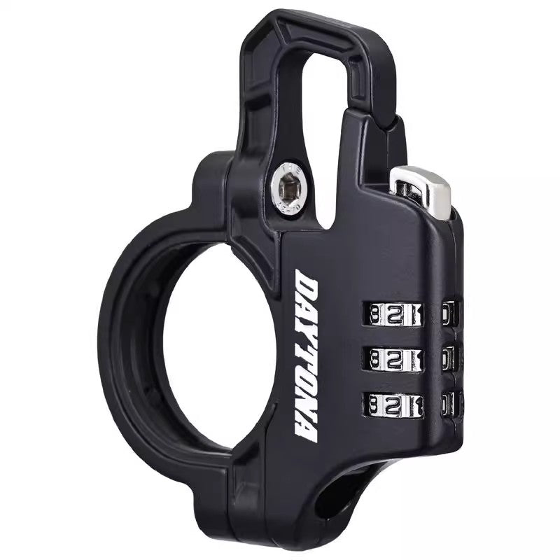 DAYTONA™ Motorcycle Handlebar Password Lock/Helmet Lock