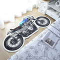 Original design retro motorcycle carpet design 1