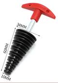 Large motorcycle exhaust waterproof plug for washing and storage