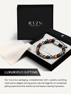Triple Protection Beaded Bracelet - Mykonos