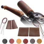 Vintage motorcycle handlebar leather cover for custom bikes