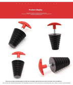 Small motorcycle exhaust waterproof plug for cleaning