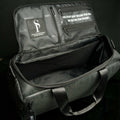 Black Leather Sneaker Duffle