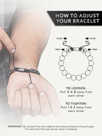 Triple Protection Beaded Bracelet - Mykonos