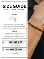 Tigers eye beaded bracelet product detail view