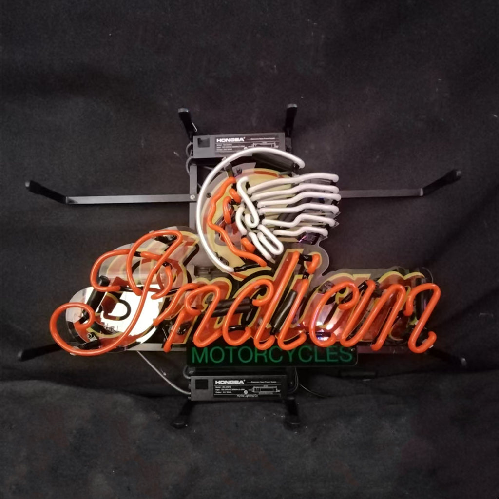 Indian Motorcycle Neon Sign