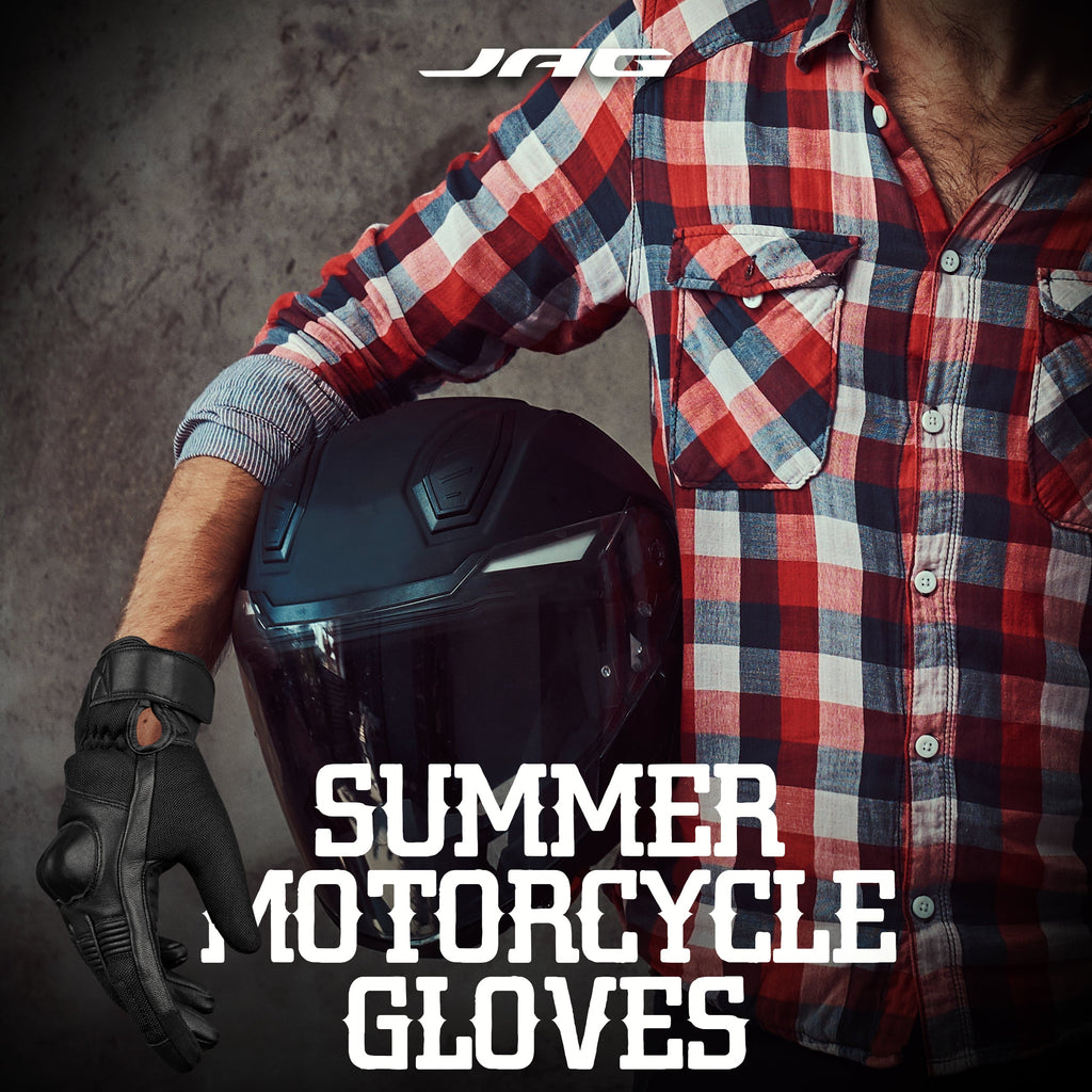 Ultra Volid motorcycle gloves lifestyle riding image