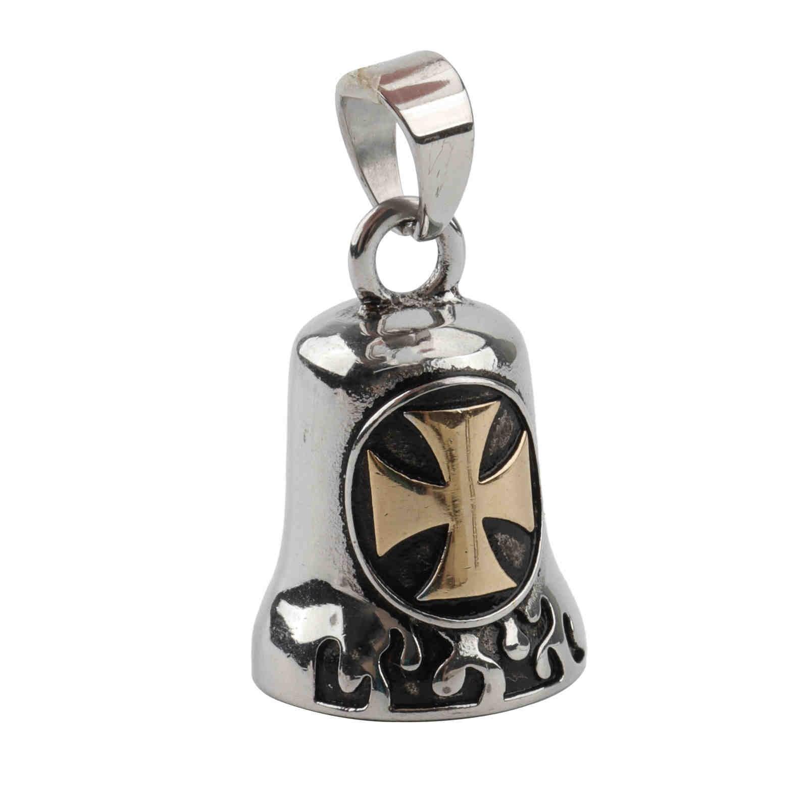 Vintage metal guardian bell for riders