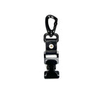 Leather motorcycle glove clip for keeping gloves secure