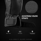 Ultra Volid motorcycle gloves adjustable Velcro wrist strap