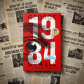 Paperback cover of 1984 by George Orwell