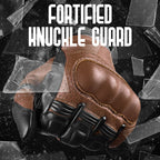 Helios leather motorcycle gloves hand protection detail