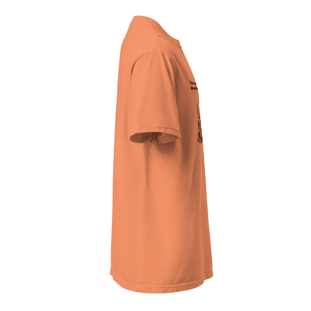 Me and my boys heavyweight T-shirt, right-side view