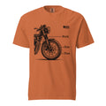 Fork, Disc, Tire heavyweight T-shirt, front view