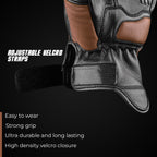 Helios motorcycle gloves adjustable Velcro wrist strap