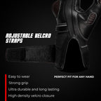 Ninja motorcycle gloves adjustable Velcro wrist strap
